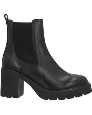 Unisa Ankle Boots Leather - Black