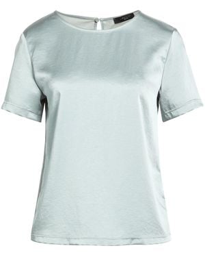 Weekend by Maxmara Top Polyester, Polyamide, Lyocell, Viscose, Elastane - Blue