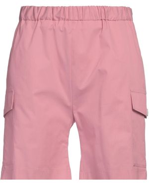 Brian Dales Shorts & Bermuda Shorts Cotton, Polyamide, Elastane - Red