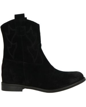 RAFFAELE ZENGA Ankle Boots Leather - Black