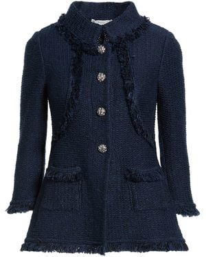 Charlott Jacket Cotton, Viscose, Linen - Blue