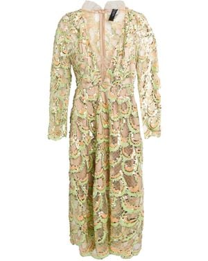 Nora Barth Midi Dress Polyamide - Metallic