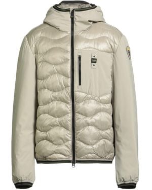 Blauer Pufferjacke & Daunenjacke - Natur