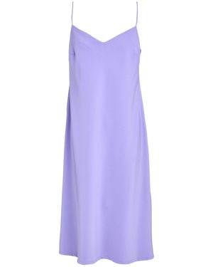 Clips Midi Dress - Purple