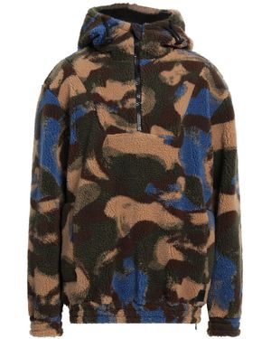 Dondup Military Sweatshirt Acrylic, Polyester - Black