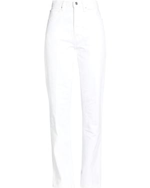 FRAME Trousers Cotton - White