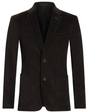 dunhill Blazer Cotton, Cashmere, Elastane - Black