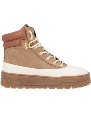 Pollini Ivory Ankle Boots Leather - Brown
