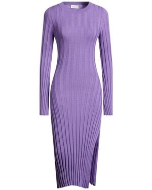 Rebel Queen Midi Dresses - Purple