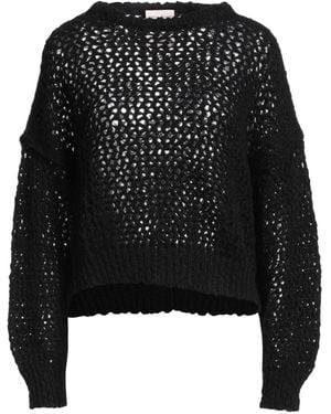 Semicouture Jumper Wool, Polyamide - Black