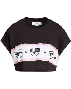 Chiara Ferragni T-Shirt Cotton - Black