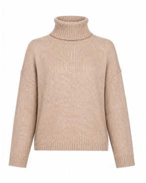 Roberto Collina Rollkragenpullover - Natur