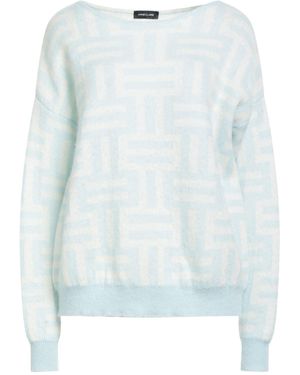 Anneclaire Sweater Mohair Wool, Alpaca Wool, Polyamide - Blue