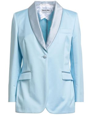 SAULINA Milano Sky Blazer Cotton - Blue