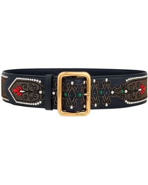 Etro Midnight Belt Leather - Black