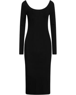 Off-White c/o Virgil Abloh Midi Dress Viscose, Polyester - Black