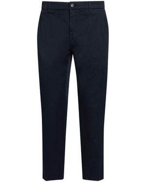 Department 5 Pants Cotton, Rubber - Blue