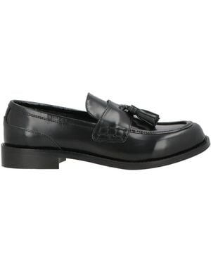HADEL Loafers Leather - Black
