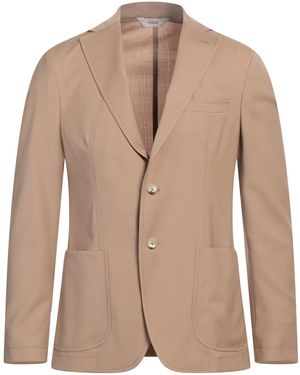Paoloni Blazer Wool, Elastane - Natural