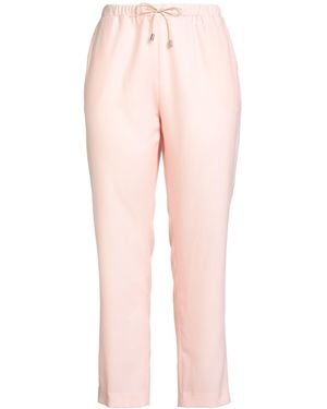 Colombo Pants Cashmere, Ovine Leather - Pink
