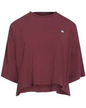 Acne Studios T-Shirts - Rot