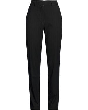 Manila Grace Pants Polyester, Viscose, Elastane - Black