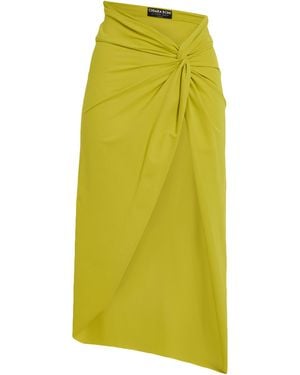 La Petite Robe Di Chiara Boni Midi-Rock - Gelb