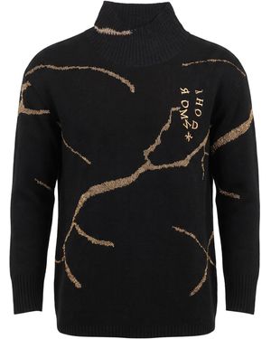 Richmond X Rollkragenpullover - Schwarz