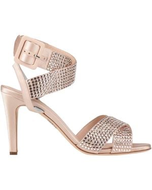 Rodo Blush Sandals Textile Fibres - Pink