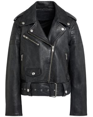 Stand Studio Jacket Cow Leather - Black