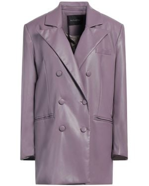 ACTUALEE Blazer Polyurethane - Purple