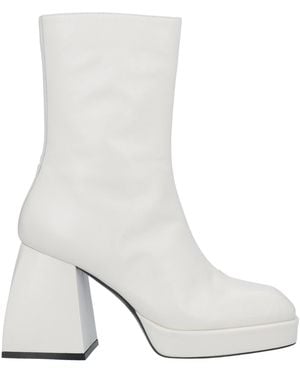 NODALETO Botines de caña alta - Blanco