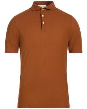 FILIPPO DE LAURENTIIS Polo Shirts - Brown
