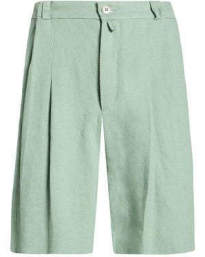 DRYKORN Shorts & Bermuda Shorts Linen, Viscose - Green