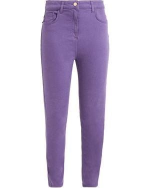 Elisabetta Franchi Pantaloni Jeans - Viola