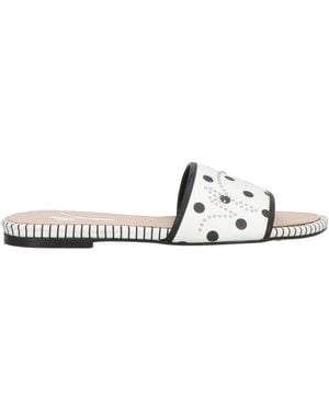 Manila Grace Sandals Synthetic Material - White