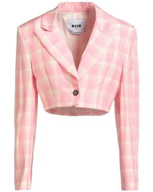 MSGM Blazer Viscose - Pink