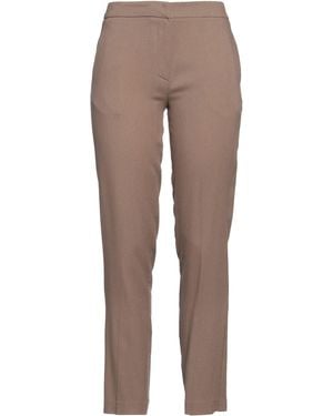 Alysi Pants Viscose, Wool - Brown