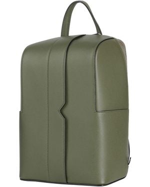 Valextra Military Backpack Calfskin - Green