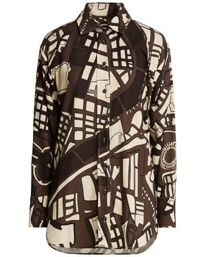 Alysi Crème Chocolate Shirt Cotton, Wool - Black