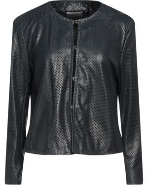 Giocasta Midnight Jacket Soft Leather - Black