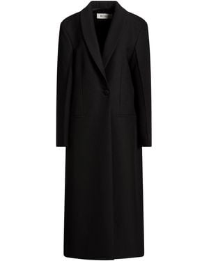 Rohe Coat Polyester, Virgin Wool, Lyocell - Black
