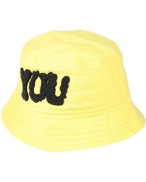 Dries Van Noten Hat Cotton, Viscose - Yellow