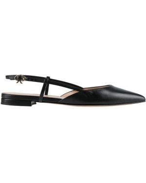 Gianvito Rossi Ballet Flats Leather - Black