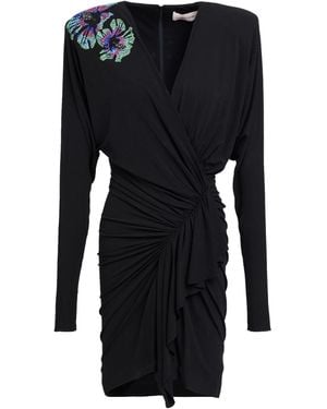 Alexandre Vauthier Mini Dress Viscose, Elastane - Black