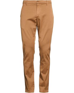 Dondup Camel Pants Cotton, Lyocell, Elastane - Natural