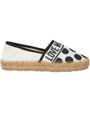 Love Moschino Espadrillas - Bianco