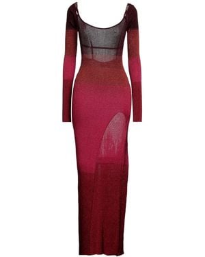 Gcds Maxi Dress - Red