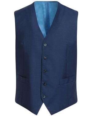 Isaia Couture-Weste - Blau