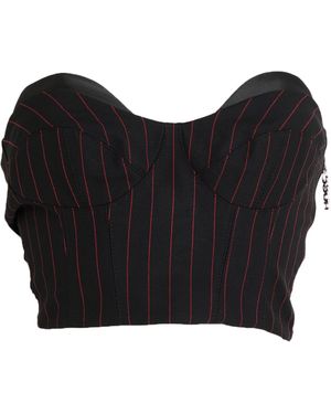 HUGO Top Recycled Polyester, Viscose, Elastane, Polyester - Black